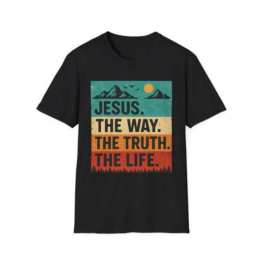 JESUS THE WAY THE TRUTH THE LIFE T-SHIRT
