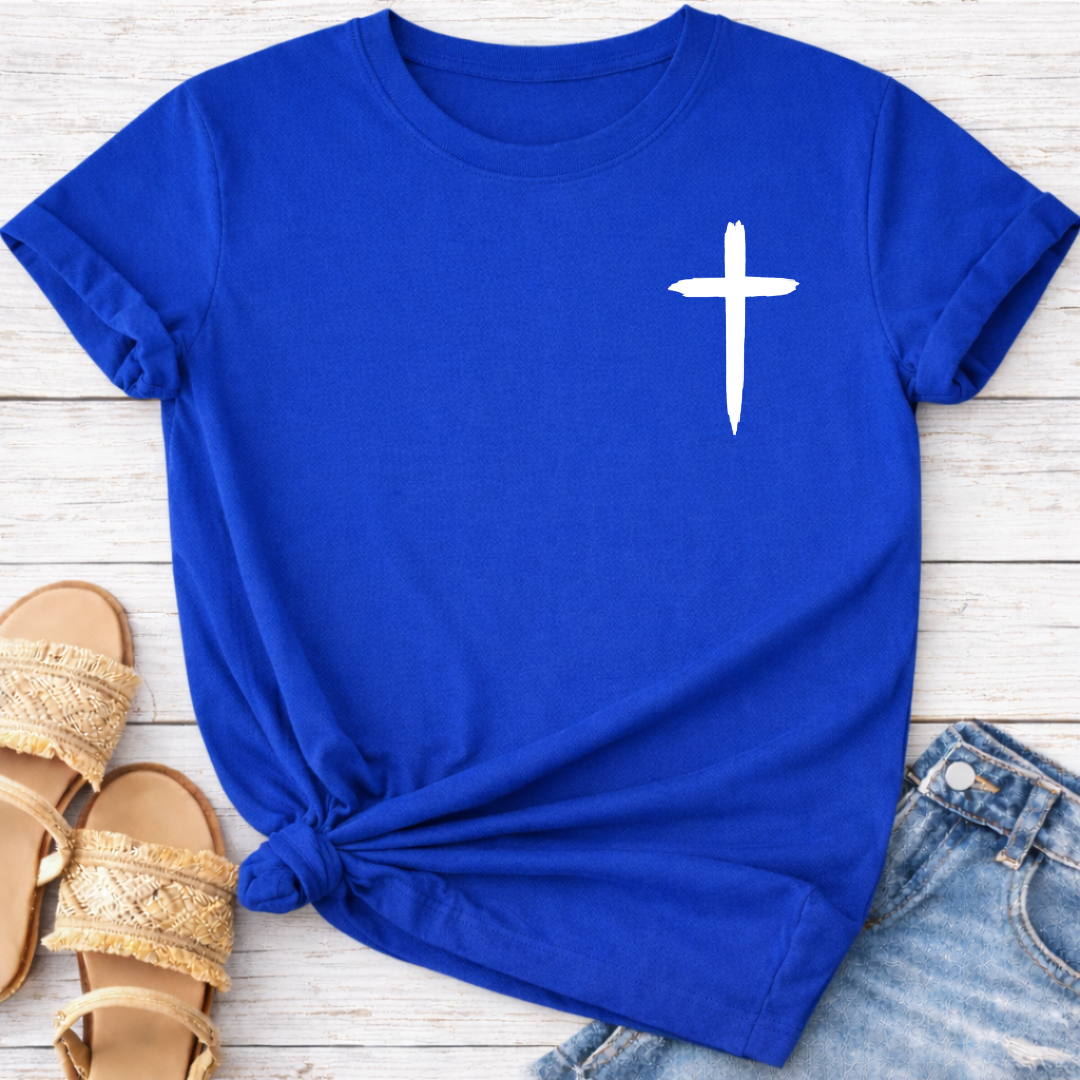 MINIMAL CROSS T-SHIRT