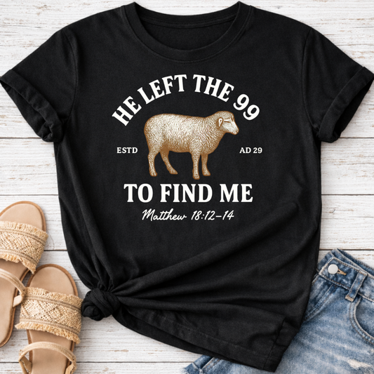 MATTHEW 18:12-14 T-SHIRT