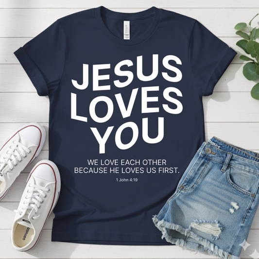 JESUS LOVES YOU T-SHIRT