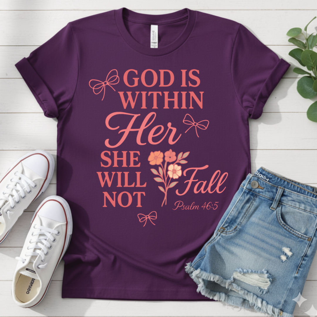 PSALM 46:5 T-SHIRT