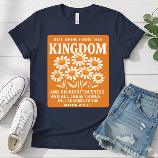 MATTHEW 6:33 T-SHIRT