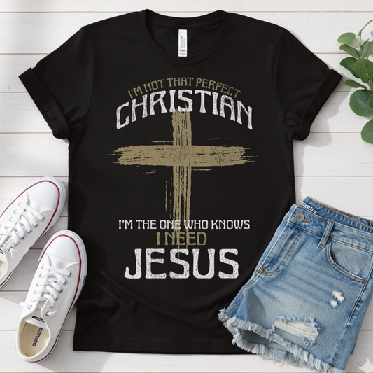 CHRISTIAN CROSS T-SHIRT