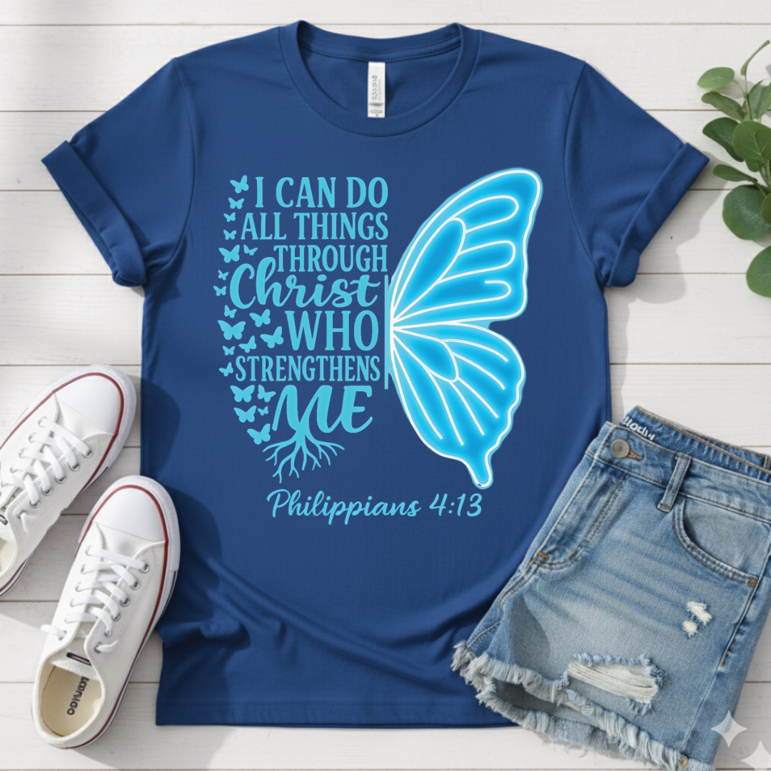 PHILIPPIANS 4:13 T-SHIRT