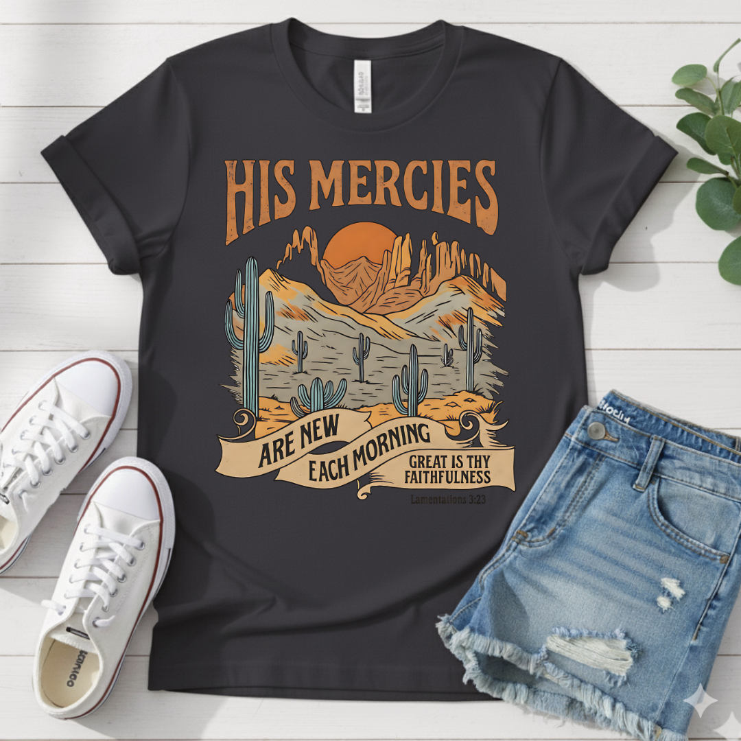 LAMENTATIONS 3:23 T-SHIRT