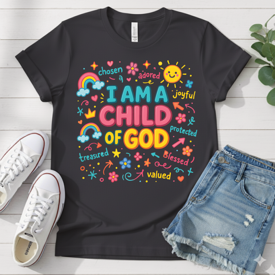 I AM A CHILD OF GOD T-SHIRT