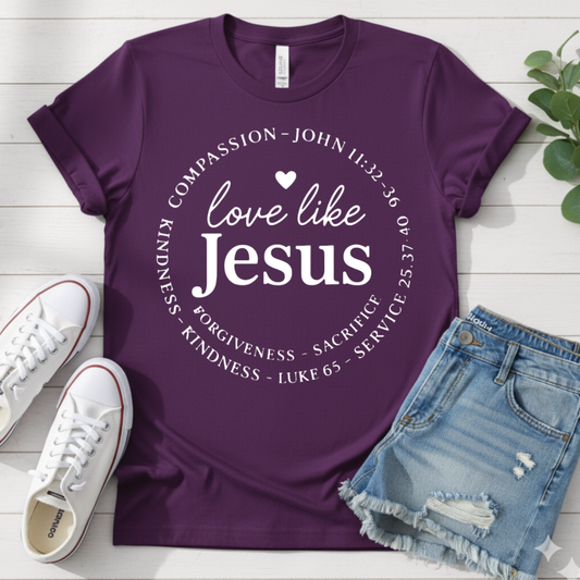 LOVE LIKE JESUS T-SHIRT