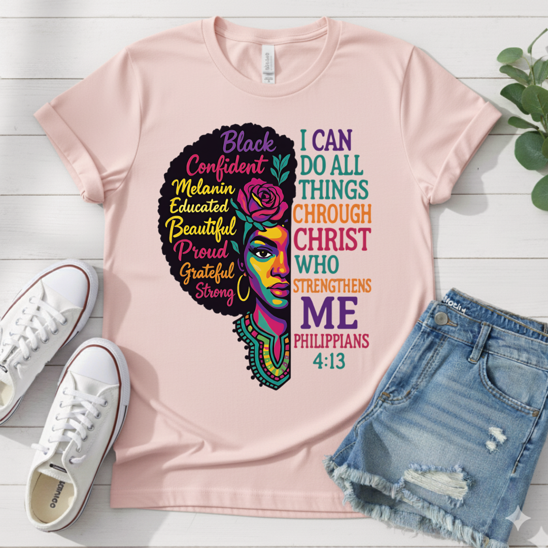 PHILIPPIANS 4:13 T-SHIRT