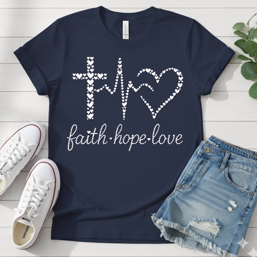 FAITH HOPE LOVE T-SHIRT