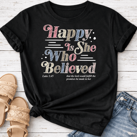 LUKE 1:45 T-SHIRT