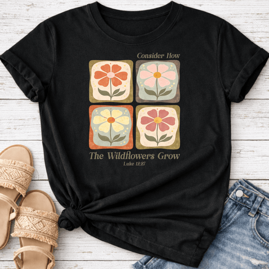 LUKE 12:27 T-SHIRT