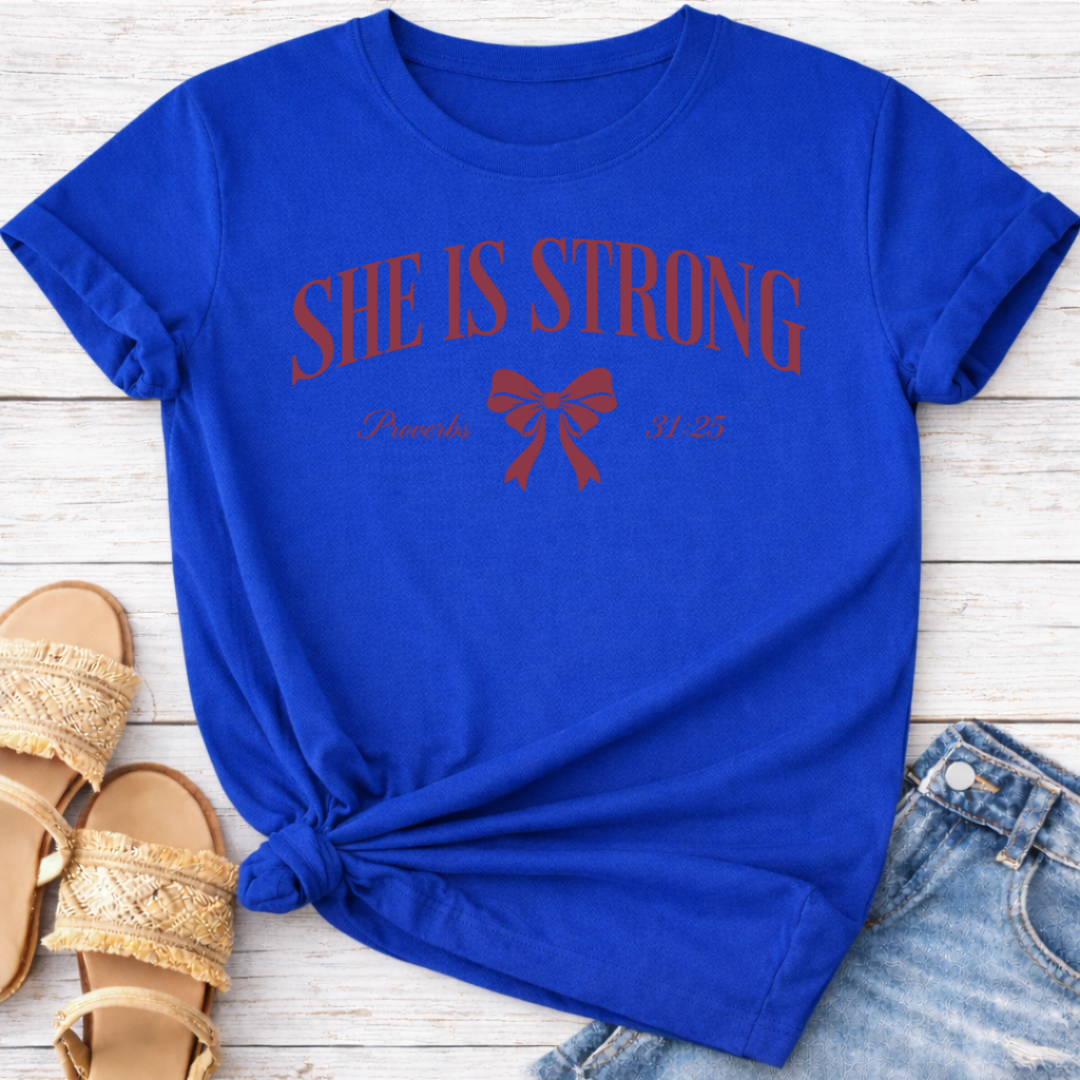 SHE IS STRONG T-SHIRT