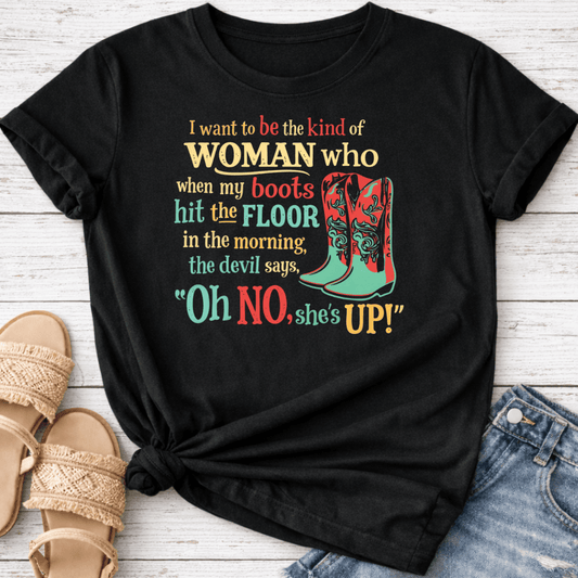 COWGIRL BOOTS T-SHIRT