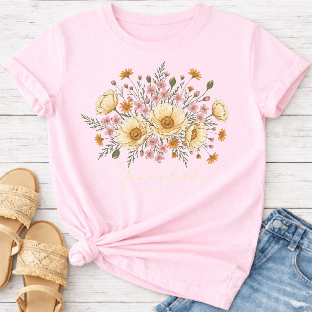 ROMANS 5:8 T-SHIRT