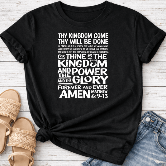 MATTHEW 6:9-13 T-SHIRT