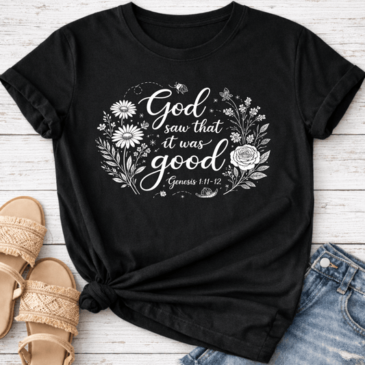 GENESIS 1:11-12 T-SHIRT