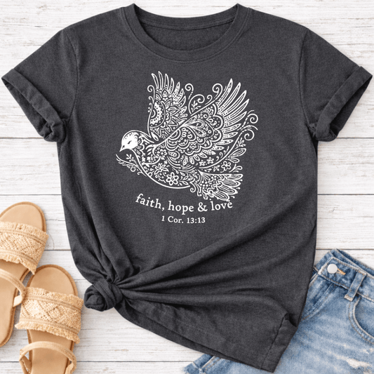 FAITH HOPE LOVE T-SHIRT