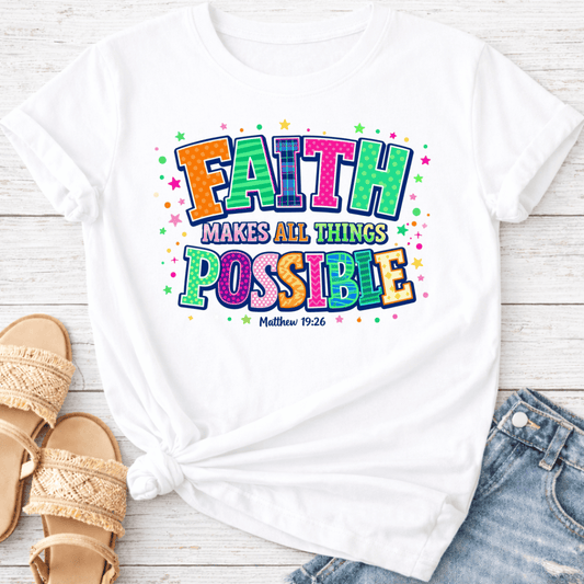 MATTHEW 19:26 T-SHIRT