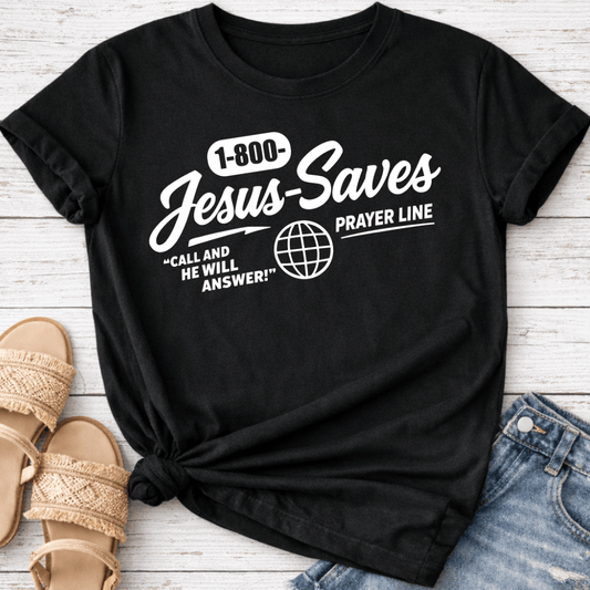 JESUS SAVES T-SHIRT