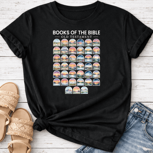BOOKS OF THE BIBLE T-SHIRT