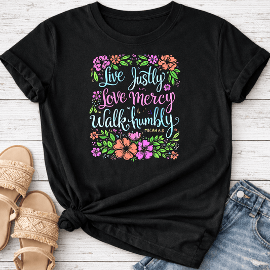 MICAH 6:8 T-SHIRT