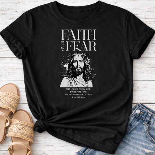FAITH OVER FEAR T-SHIRT