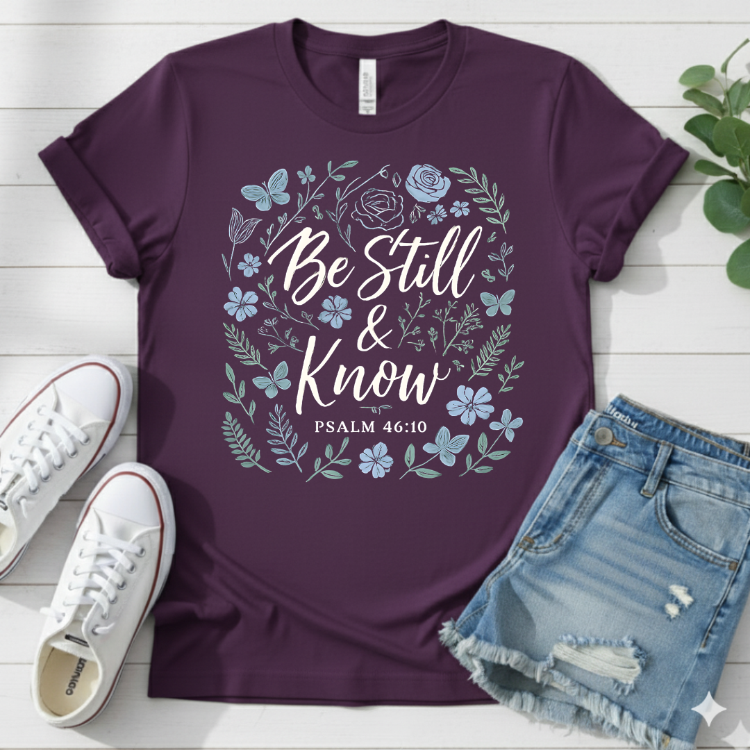 PSALM 46:10 T-SHIRT