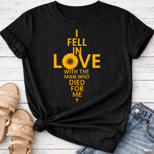 CHRISTIAN SUNFLOWER T-SHIRT