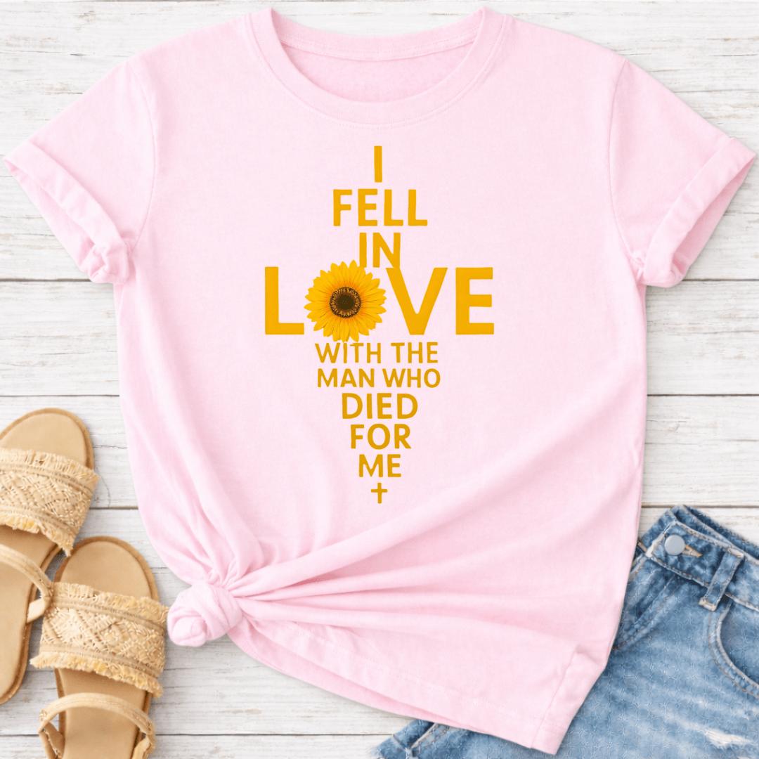 CHRISTIAN SUNFLOWER T-SHIRT