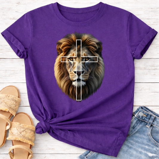 LION CROSS T-SHIRT