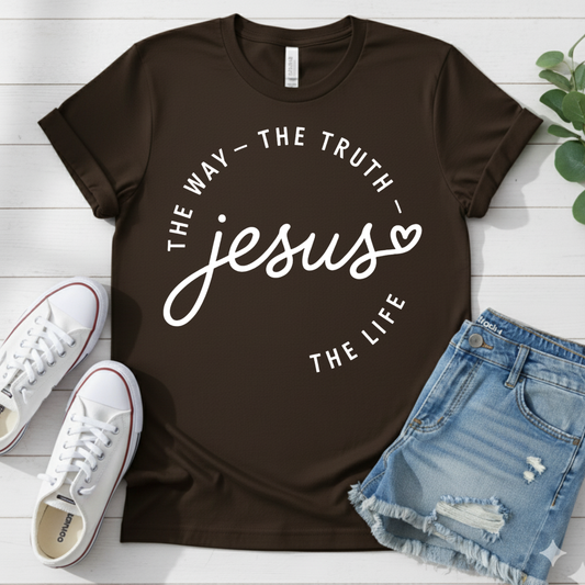 THE WAY THE TRUTH THE LIFE T-SHIRT