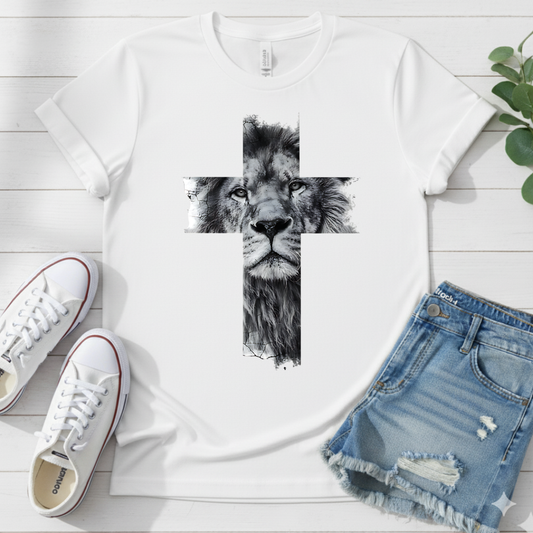 LION CROSS T-SHIRT