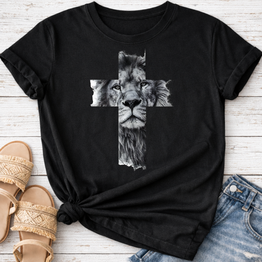 LION CROSS T-SHIRT