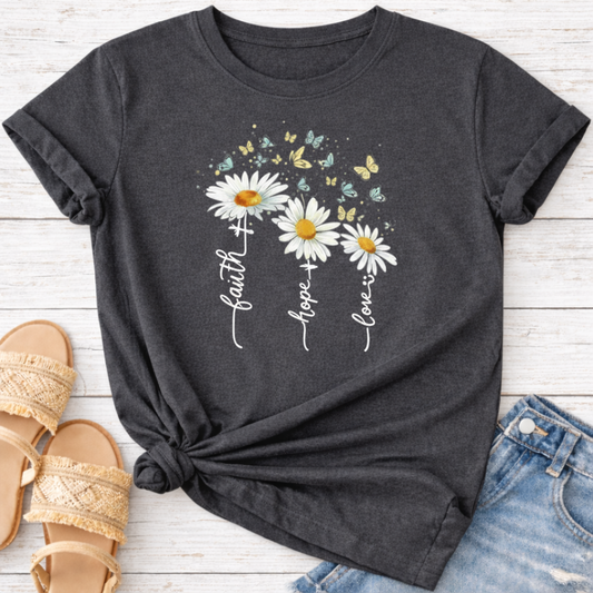 FAITH HOPE LOVE T-SHIRT