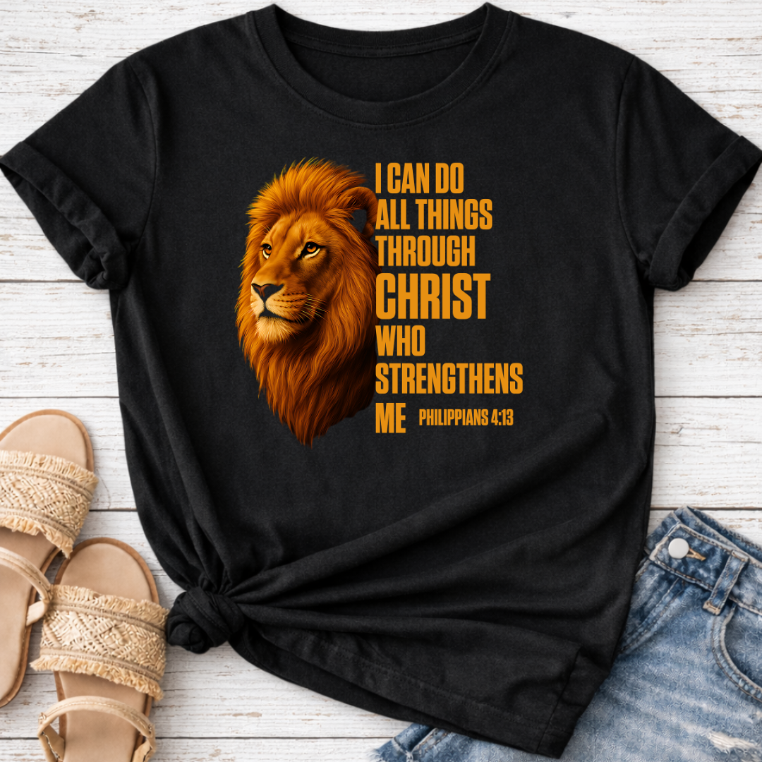 PHILIPPIANS 4:13 T-SHIRT