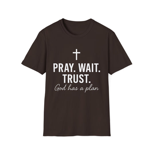 PRAY. WAIT. TRUST. T-SHIRT