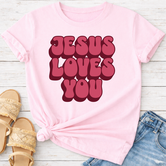 JESUS LOVES YOU T-SHIRT