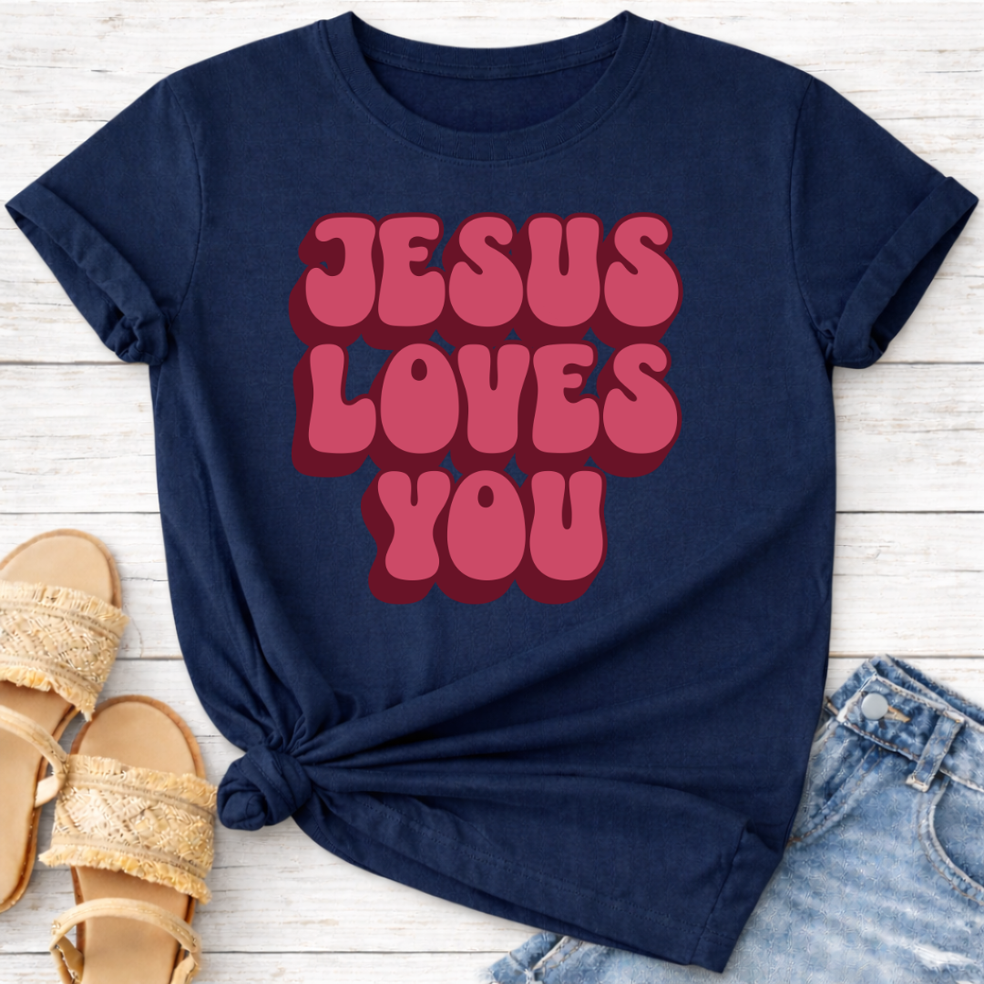 JESUS LOVES YOU T-SHIRT