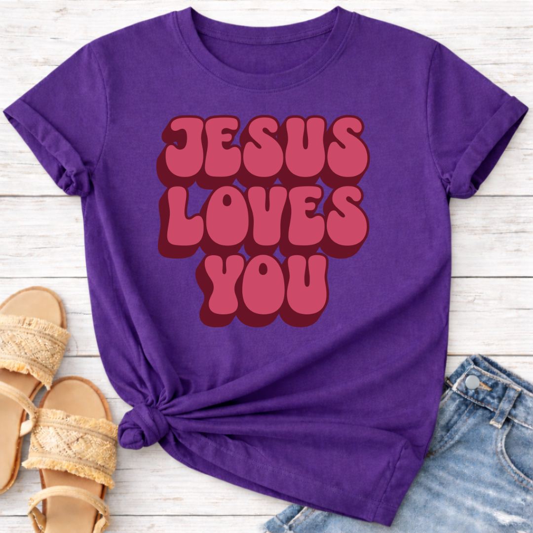 JESUS LOVES YOU T-SHIRT