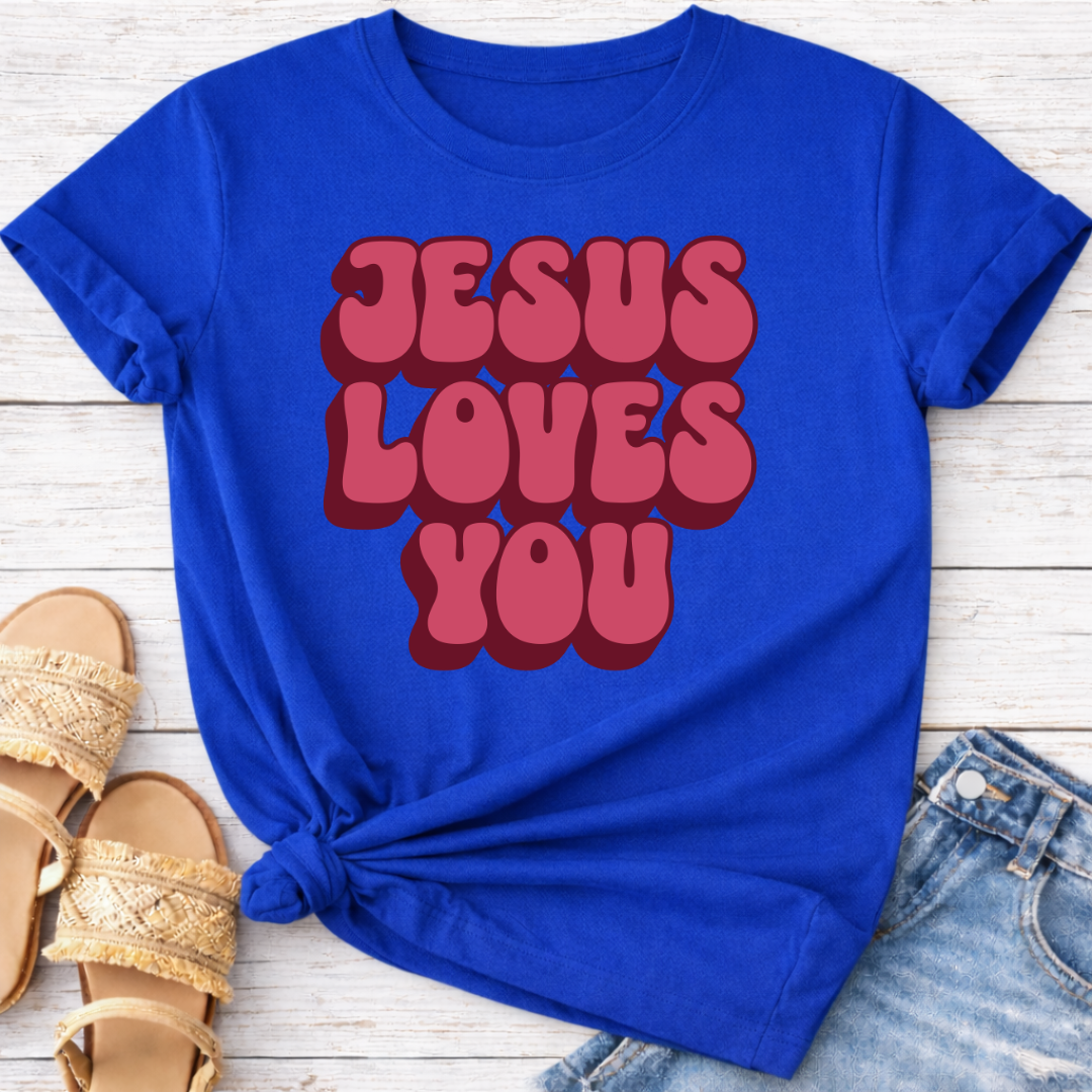 JESUS LOVES YOU T-SHIRT