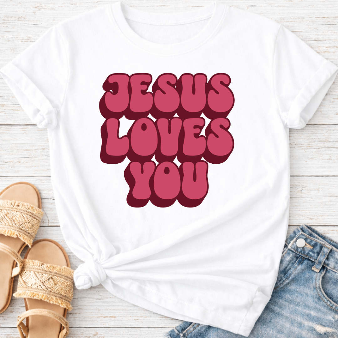 JESUS LOVES YOU T-SHIRT