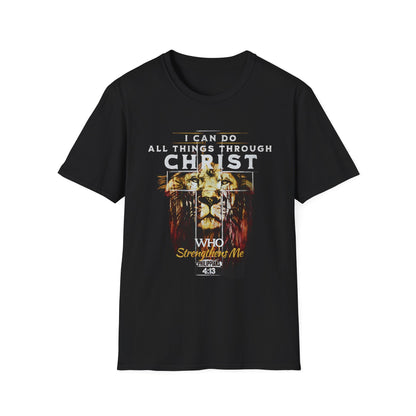 I CAN DO ALL THINGS THROUGH CHRIST T-SHIRT