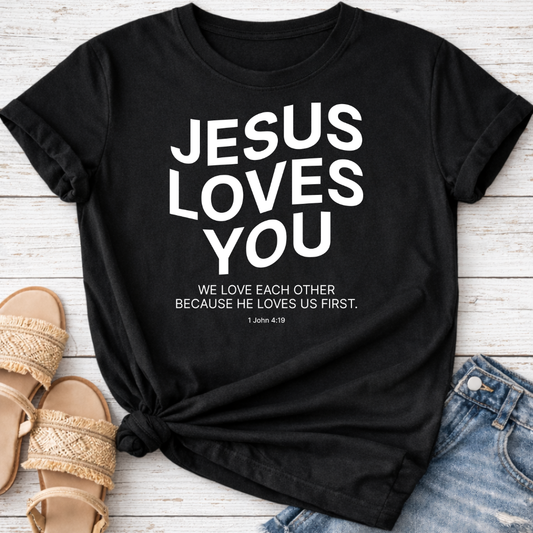 JESUS LOVES YOU T-SHIRT
