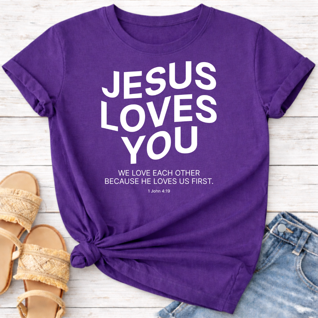 JESUS LOVES YOU T-SHIRT