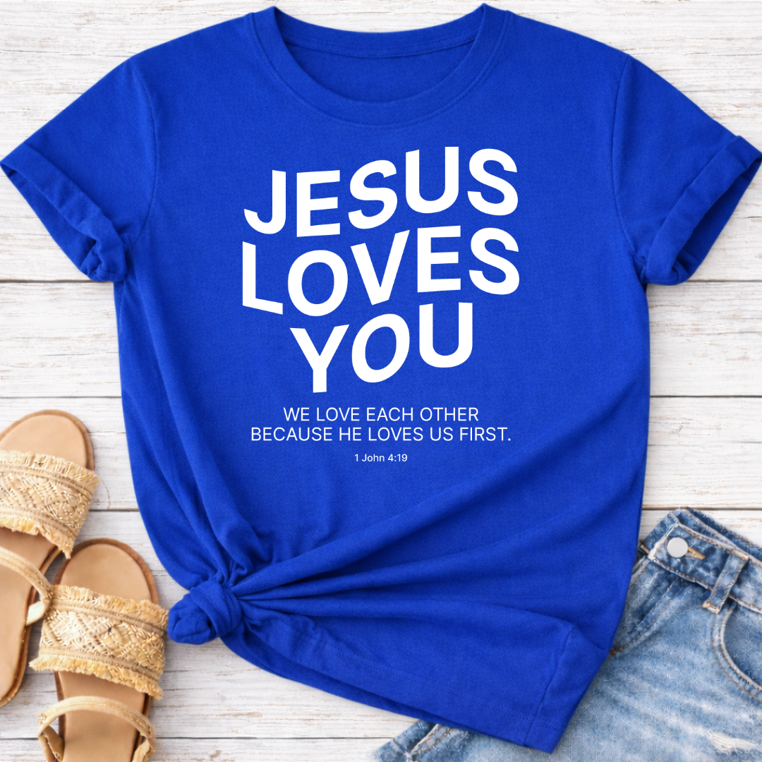 JESUS LOVES YOU T-SHIRT