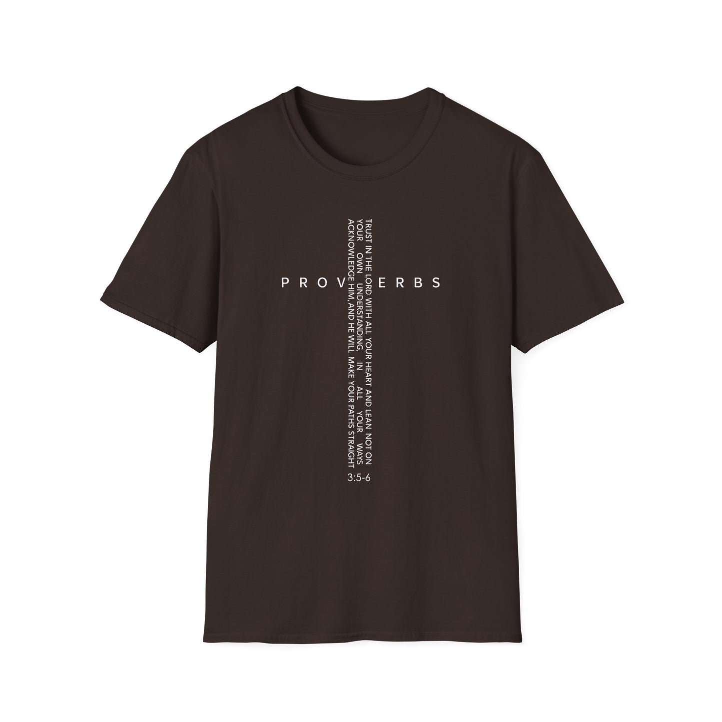 PROVERBS 3:5-6 T-SHIRT