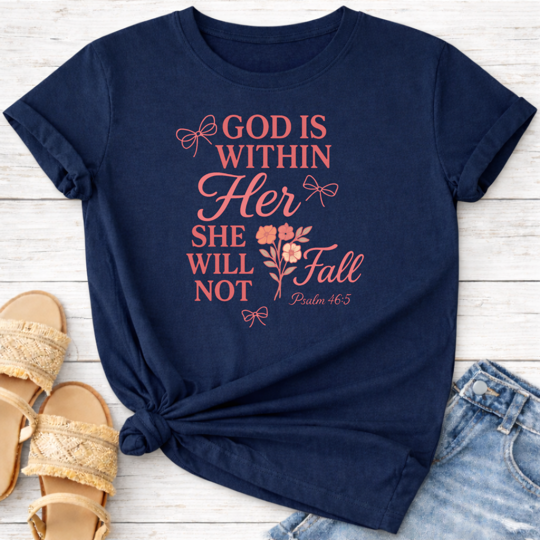 PSALM 46:5 T-SHIRT