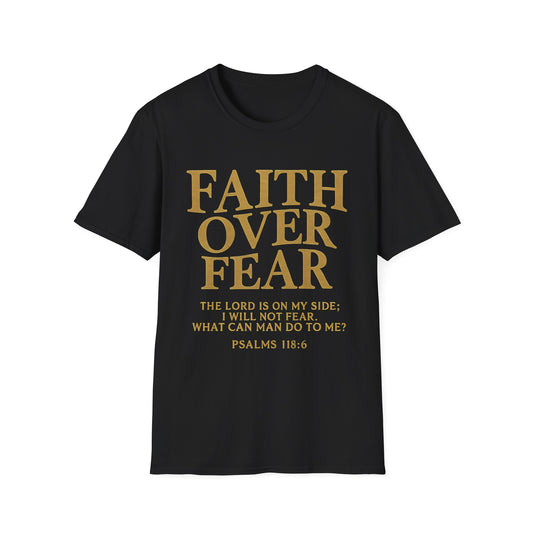 FAITH OVER FEAR T-SHIRT