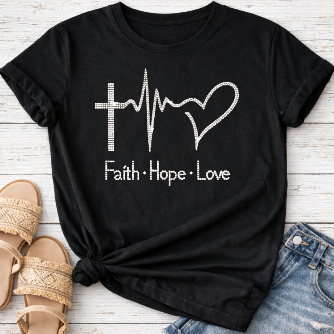 FAITH HOPE LOVE T-SHIRT