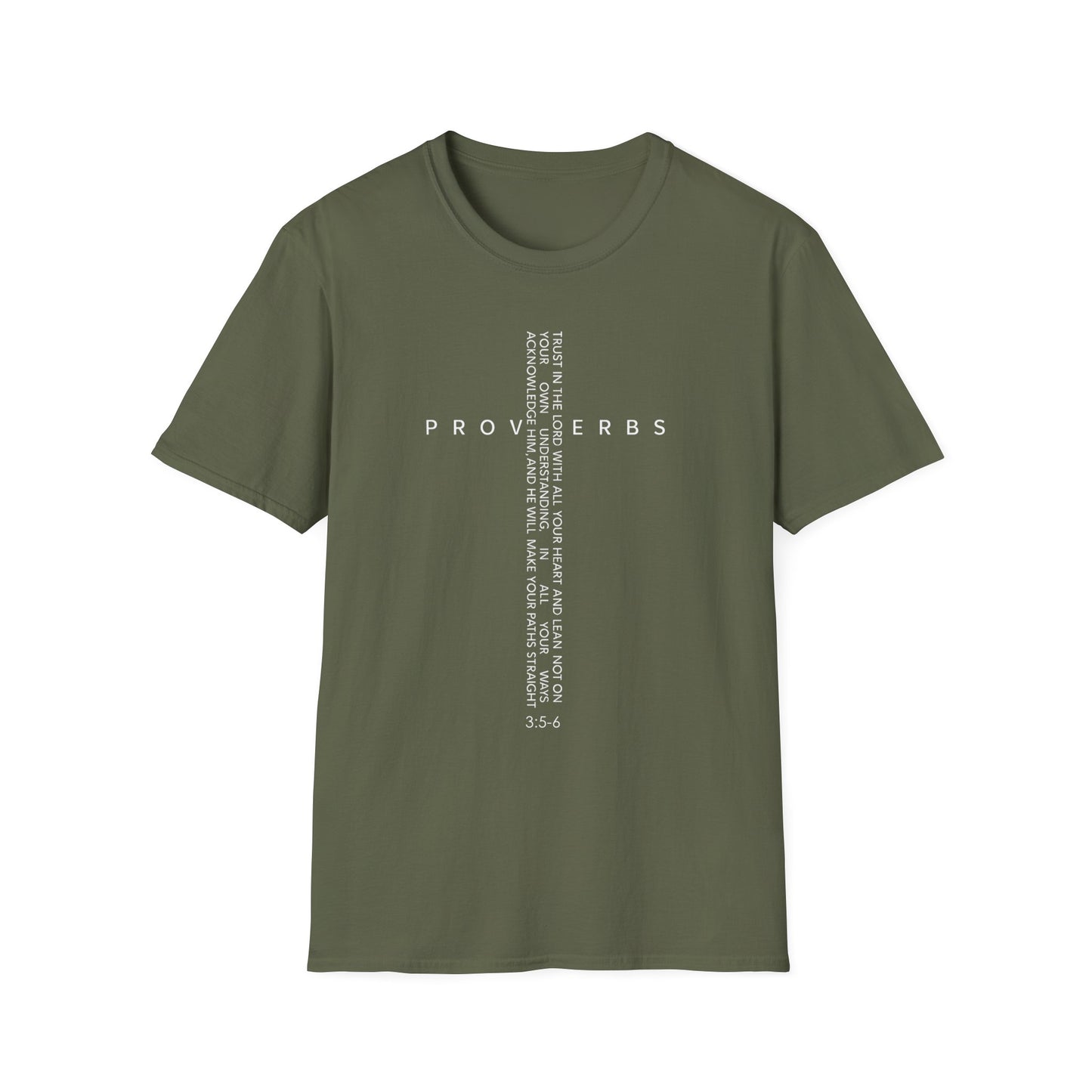 PROVERBS 3:5-6 T-SHIRT